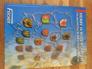 Województwa polski 2 zł, komplet 16 sztuk w albumie Fischer. 