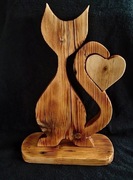 Kot z drewna sosnowego 