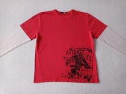 GEORGE BLUZKA NADRUK DŁUGI RĘKAW 9-10 LAT 140