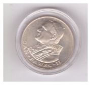 Moneta kolekcjonerska - Papież J, Paweł II - 1000 zł.