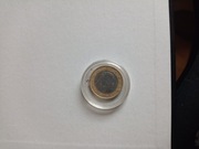 Moneta 1 euro skrętka 90 stopni 2002r z obiegu