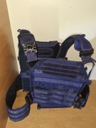 Kamizelka taktyczna baribal PC bok ROC XL granatowa CQB