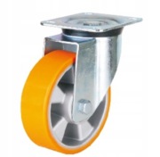 Koło Kółko Koła Kółka skrętne 125 mm, aluminium poliuretan wózek 300 kg