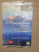 Książka "Le francais chante"