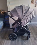 Wózek Kinder Kraft wielofunkcyjny B-Tour Mini Pro Light Grey 