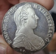 Talar Marii Teresy 1780 srebro