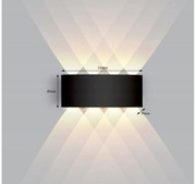 KINKIET/LAMPA Zewnętrzna Ścienna LED Góra/Dół Elewacyjna x2-NOWA