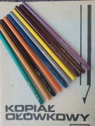 Ołówki kopiowe różne PZMB KRAK KOH-I-NOOR 10 szt. oryginał PRL