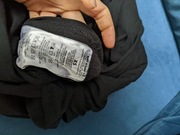 Baby K'tan chusta do noszenia dziecka bez wiązania, czarna, rozmiar XS