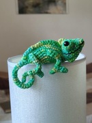 Kameleon + zawieszka, breloczek