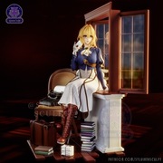 Figurka druk 3D żywica 12K " Violet Evergarden - F1279 " - 120 mm