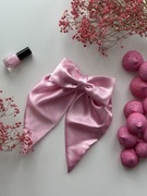 Kokarda satynowa do włosów 