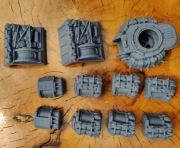Renegade Leman Russ - druk 3D, części