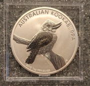 1 DOLLAR AUSTRALIA 2010  "KOOKABURRA" SREBRO 999 UNCJA UNC