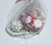 Zestaw box +świeczka 