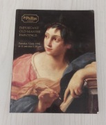 katalog aukcyjny "Phillips London" "IMPORTANT OLD MASTER PAINTINGS"