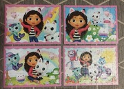 Puzlle 4W1 Przygody Gabi