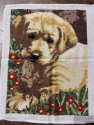 Gotowy obraz krzyżykowy Golden Retroever