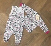 Komplet kaftanik + śpioch r.62