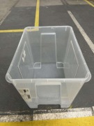 IKEA SAMLA Pojemnik przezroczysty, 39x28x28 cm/22 l