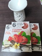 Podgrzewacze zapachowe tealight 18 szt kominek 