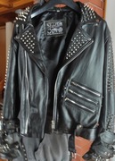 Ramoneska Killstar punk goth alternative skóra naturalna L