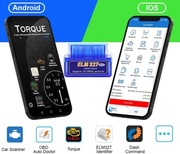 OBD2 interfejs diagnostyczny samochodu auto tester Android iOS ELM327