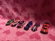 Hot Wheels zestaw 6 autek