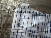 Worek na mocz, 2 litry, 37 sztuk