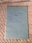 Zeszyt A5 w linię - 16 kartek - PRL