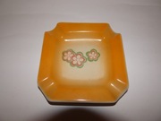 Popielniczka ceramiczna Prl, popielniczka chyba Ćmielów, ceramika prl