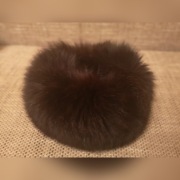 Czapka damska z naturalnego futra roz.S obwód 50cm