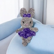 Maskotka królik amigurumi handmade 