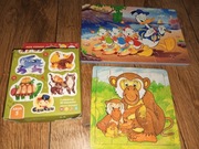 3 rodzaje różnych puzzli dla maluchów