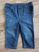 Spodenki dziecięce jeans F&F rozm.74/80
