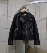 Ramoneska damska Reserved czarna S kurtka skórzana czarna vintage eko skóra