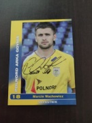 Autograf Marcin Wachowicz Arka Gdynia 