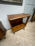 Stolik z żyłkami szafka PRL stolik pod TV vintage