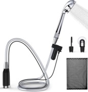 Stouchi prysznic kempingowy z pompą, zestaw prysznicowy na kemping 