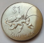 TOKELAU 1 Tala 1980 okołoMENNICZA