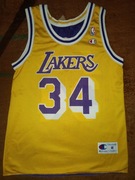 LOS ANGELES LAKERS O'Neal #32 koszulka Champion M
