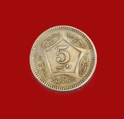 Moneta 5 rupii 2002, Pakistan