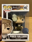 FUNKO POP - ANIMATION - ATTACK ON TITAN - PORCO GALLIARD - 1402 - ZOBACZ