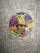 POKEMON TAZO Ash & Pikachu #25 NOWY FOLIA 