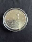 Srebrny Krugerrand, moneta 2020, srebro 1 uncja
