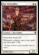 Kor Firewalker Magic: the Gathering MtG