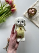 Ręcznie robiony królik | 17 cm | Idealny na prezent