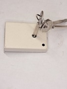 Zamek patentowy dyskretny na klucze krzyżowe leżak magazynowy z 3 kluczami