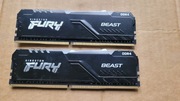 Kingston Fury Beast 16GB (2x8GB) 3200 MT/s, CL16, RGB