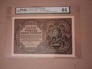 1000 Marek Polskich 1919 PMG 64